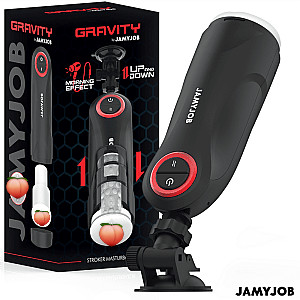 JamyJob Gravity Automatic Vagina Masturbator, thrusting masturbator with sound for men