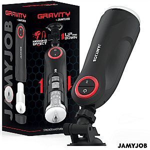 JamyJob Gravity Automatic Vagina Masturbator, thrusting masturbator with sound for men