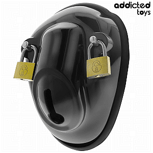 Addicted Toys Locked Keyless Restraint Penis Cage (11.5 cm), chastity cage