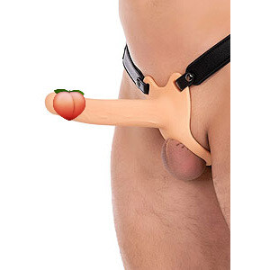 Hidden Desire Hollow Penis Strapon Skin (20cm), hollow strap-on