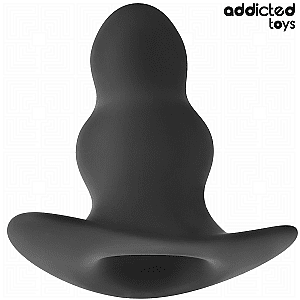 Addicted Toys Hollow Anal Plug Silicone L (11.1 cm), hollow anal plug