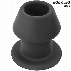 Addicted Toys Extreme Hollow Anal Plug Silicone S (7.5 cm), hollow anal plug