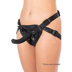 Hidden Desire Back Support Strap-On, strap-on support harness