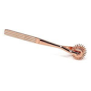 Liebe Seele Three-Row Wartenberg Pinwheel (Rose Gold), BDSM pinwheel