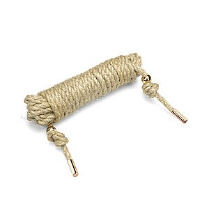 Liebe Seele Natural Shibari Bondage Hemp Rope Jute Rope (5m), natural jute rope