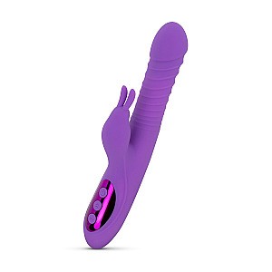 Teazers Heating Rabbit Vibrator (Purple), heating rabbit vibrator
