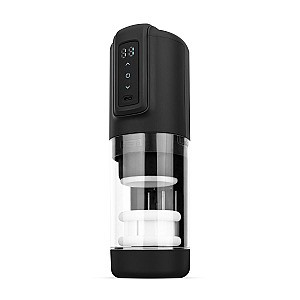 CRUIZR CX10 Thrusting Rotating And Vibrating Masturbator, thrusting rotating masturbator
