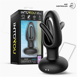 IntoYou App Series Zack Anal Plug, vibrating anal plug with app