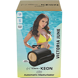 Kiiroo Keon Wifi Combo Victoria June Automatic Masturbator And Feel Stroker, interactive masturbator combo