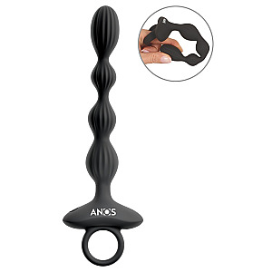 ANOS Flexible Anal Beads With Jumping Vibrations, vibrating anal beads