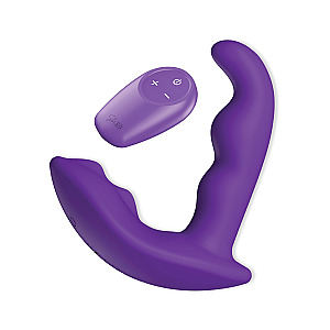 She.E.O Rotating Vibrating Anal Stimulator (Purple), rotating anal stimulator