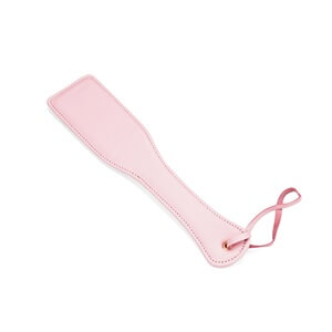 Liebe Seele White & Pink Fairy Dual Leather Paddle, leather paddle