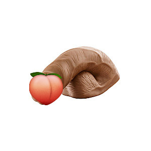 Blush UrSelf Affirm Dildo (Brown), realistic packer