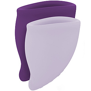 Fun Factory Fun Cup Explore Kit (Violet), menstrual cups