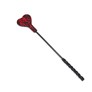 Liebe Seele Victorian Garden Lace Mini Crop Whip, lace mini whip