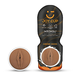 JOY CUP Masturbator Vagina Thrilling Caramel, vagina masturbator