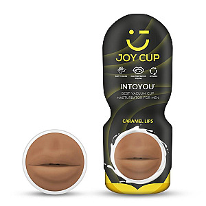 JOY CUP Masturbator Mouth Provocative Caramel, mouth masturbator