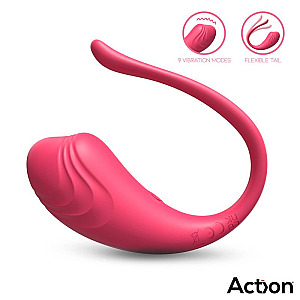 ACTION Luvia Vibrating Egg with Remote Control (Pink), vibrating egg with remote