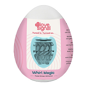 Dream Toys Love Signal Whirl Magic Pocket Stroker, compact stroker