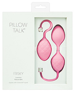 Pillow Talk Frisky Light Pink, set of 2 love balls light pink