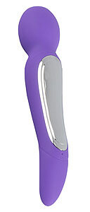 Sweet Smile Rechargeable Dual Motor Vibe - double vibrator, 2x 10 modes, rechargeable