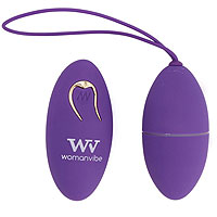 Vibrační vajíčko dálkové ovládání Womanvibe lila