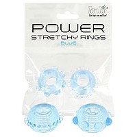 Power Stretchy Rings blue