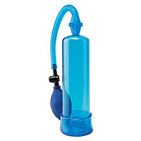 Pump Worx Beginners Power Pump (Blue), vacuum penis pump