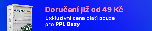 Delivery from as little as 49 CZK